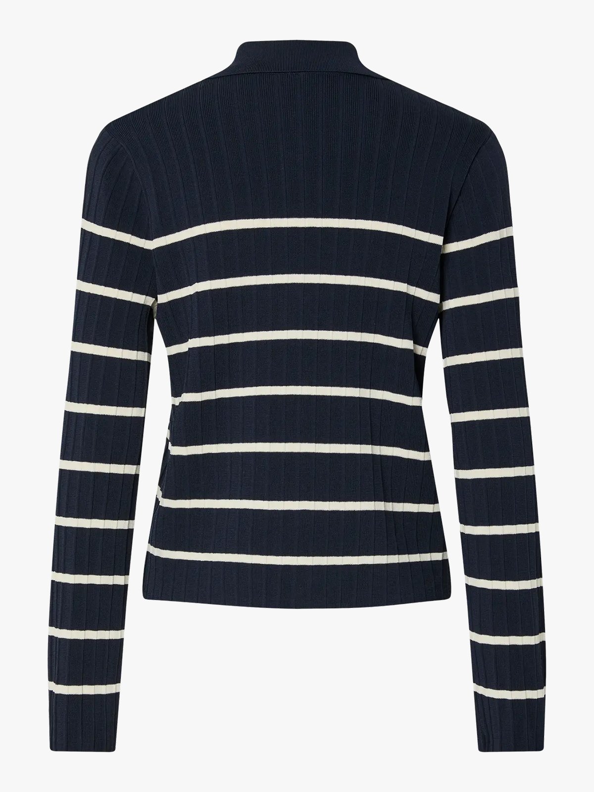 Y.A.S Limana Long Sleeve Knit Cardigan Navy Blazer Birch