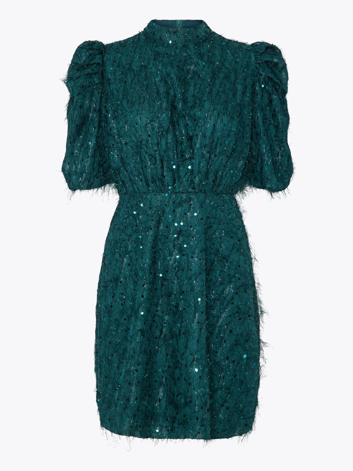 Y.A.S Ilza 2/4 Sequin Dress Ponderosa Pine