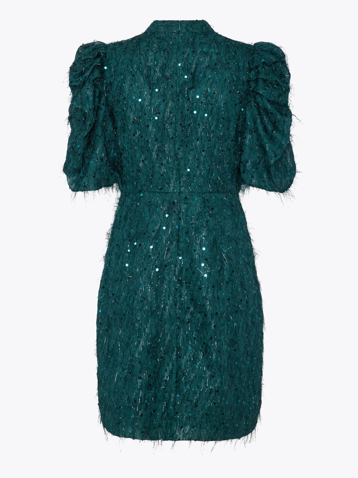 Y.A.S Ilza 2/4 Sequin Dress Ponderosa Pine