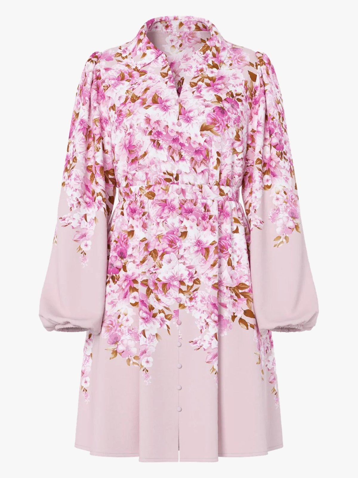 Y.A.S Cleo Long Sleeve Dress Pale Lilac