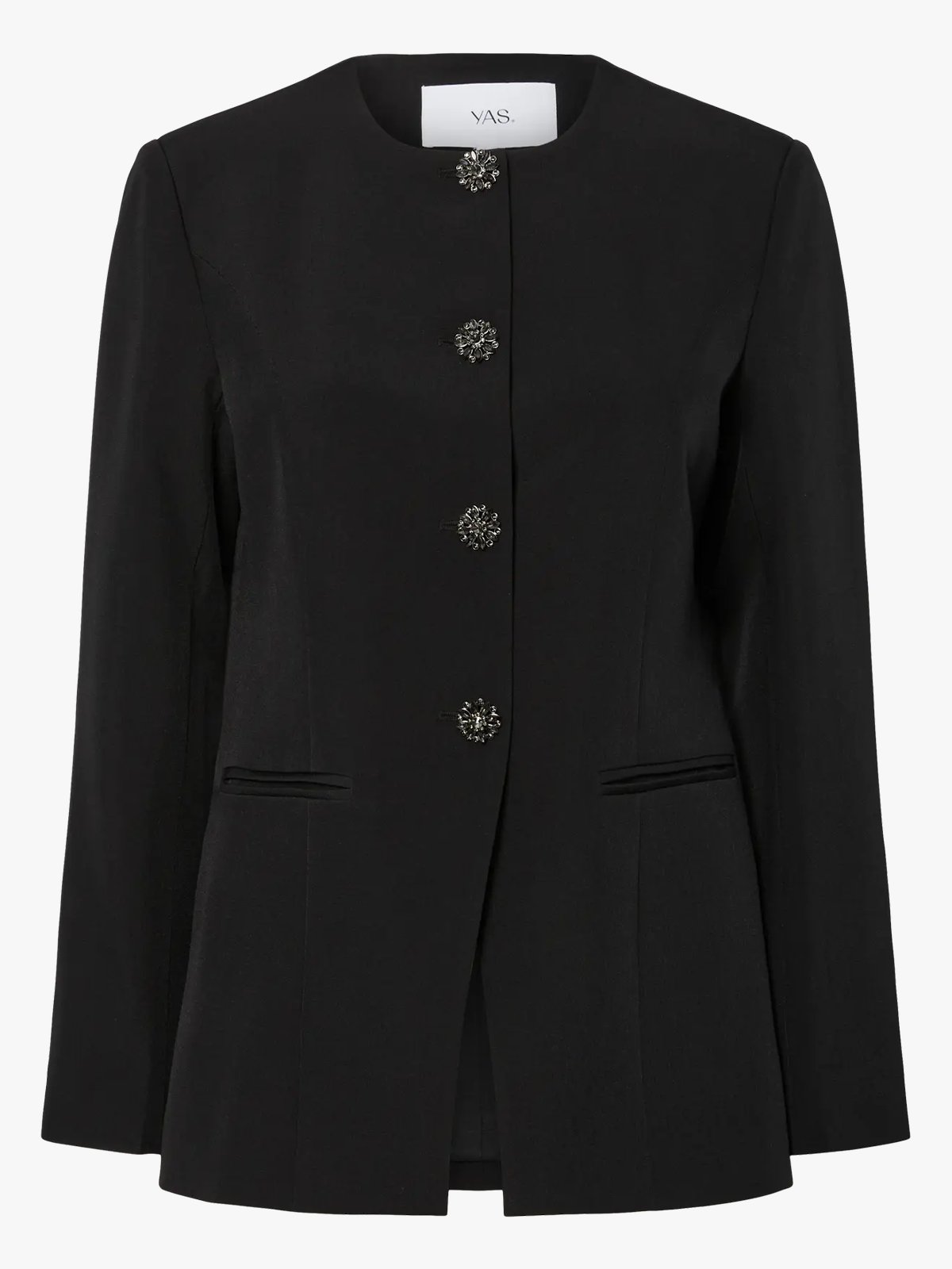 Y.A.S Vetura Long Sleeve Blazer Black