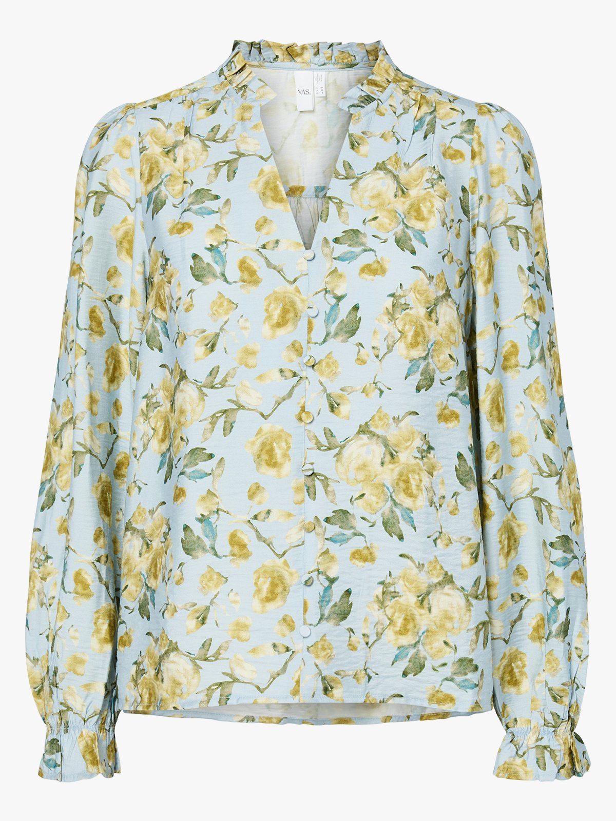 Y.A.S Kaya Long Sleeve Shirt Skyway