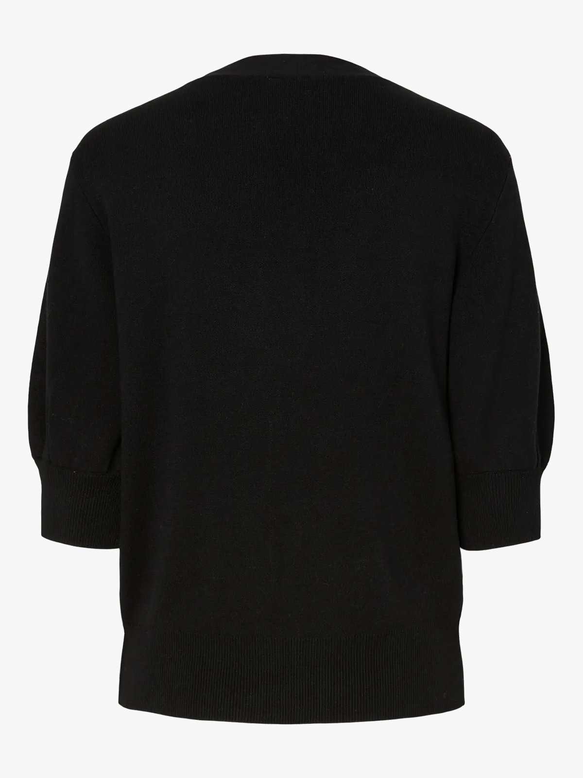 Y.A.S Fonny 2/4 Knit Cardigan Black