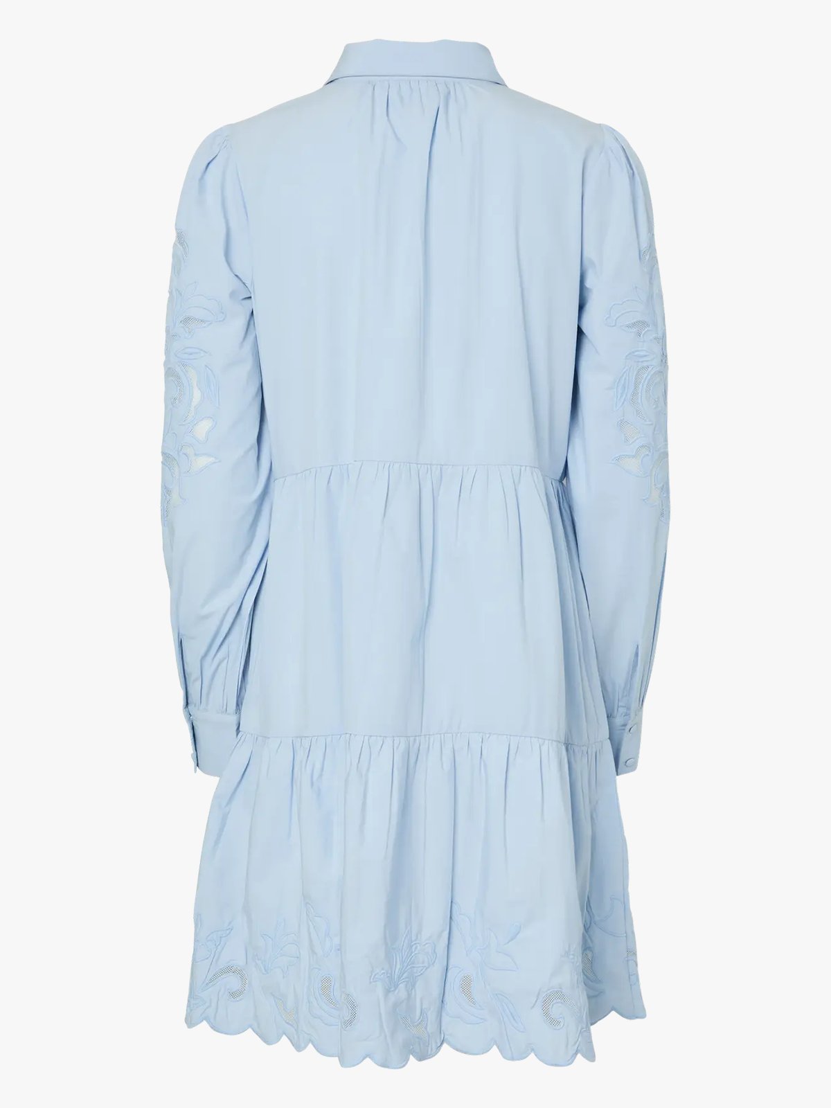 Y.A.S Zimia Long Sleeve Shirt Dress Skyway