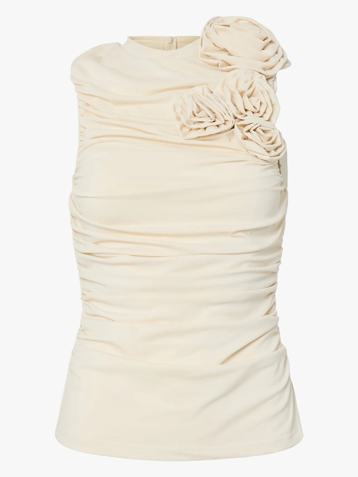 Y.A.S Dona Sleeveless Top Pristine