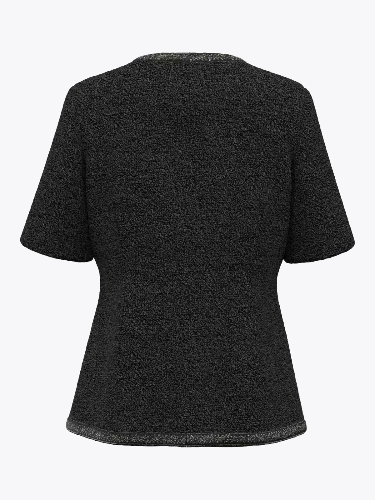 Y.A.S Selina Short Sleeve Blazer Jacket Black