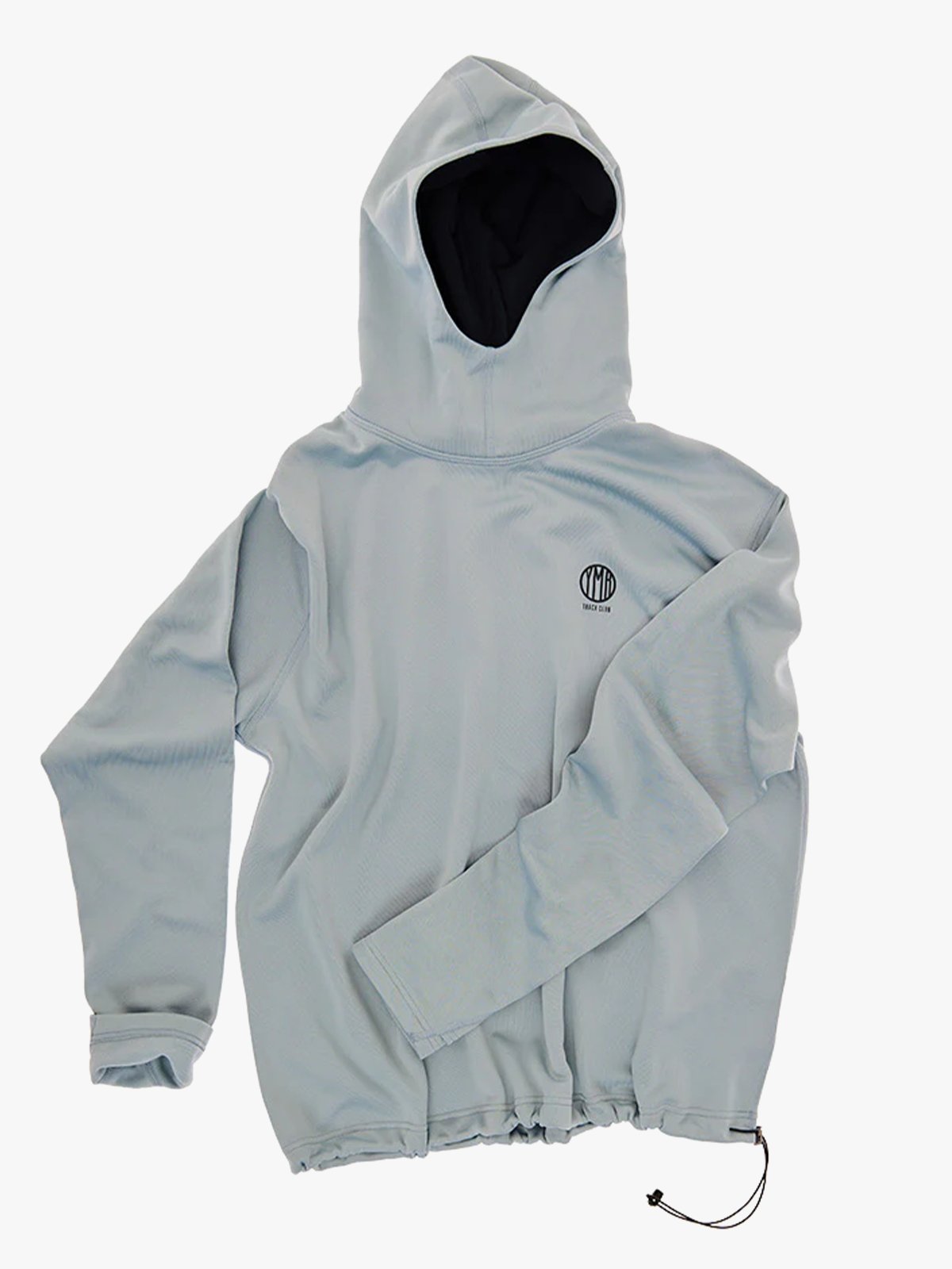 YMR Track Club Åsunden Ladies Oversized Hoodie Stone Blue