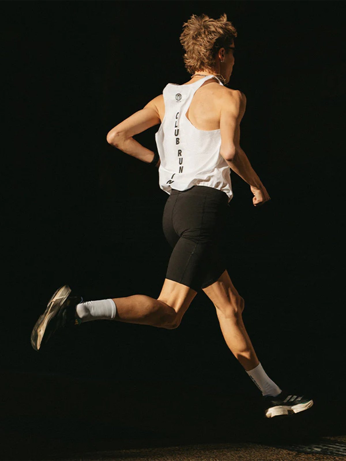 YMR Track Club Bäckaryd Men's Mid Tights Black