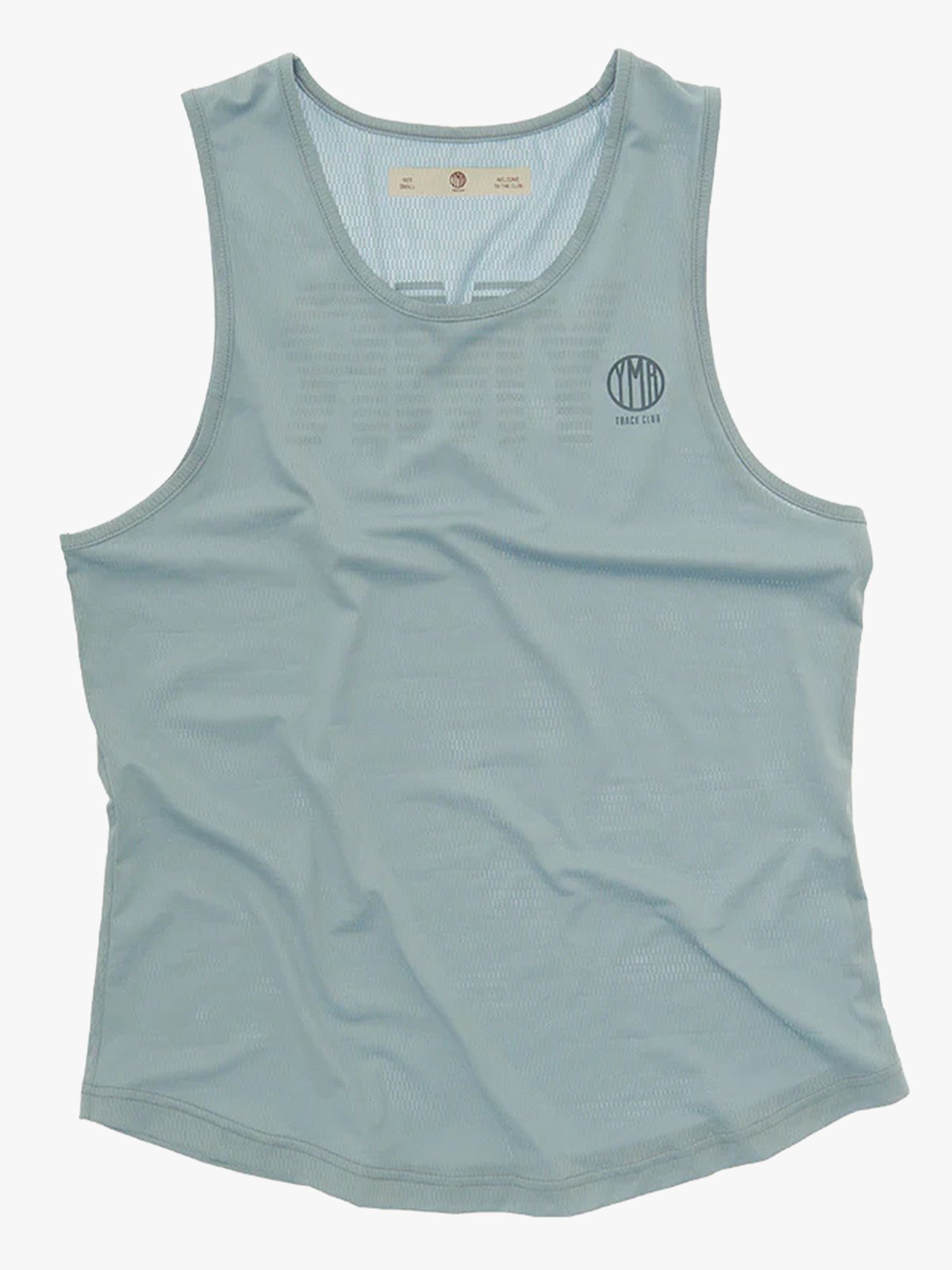 YMR Track Club Nordic Runrise Ladies Singlet Stone Blue