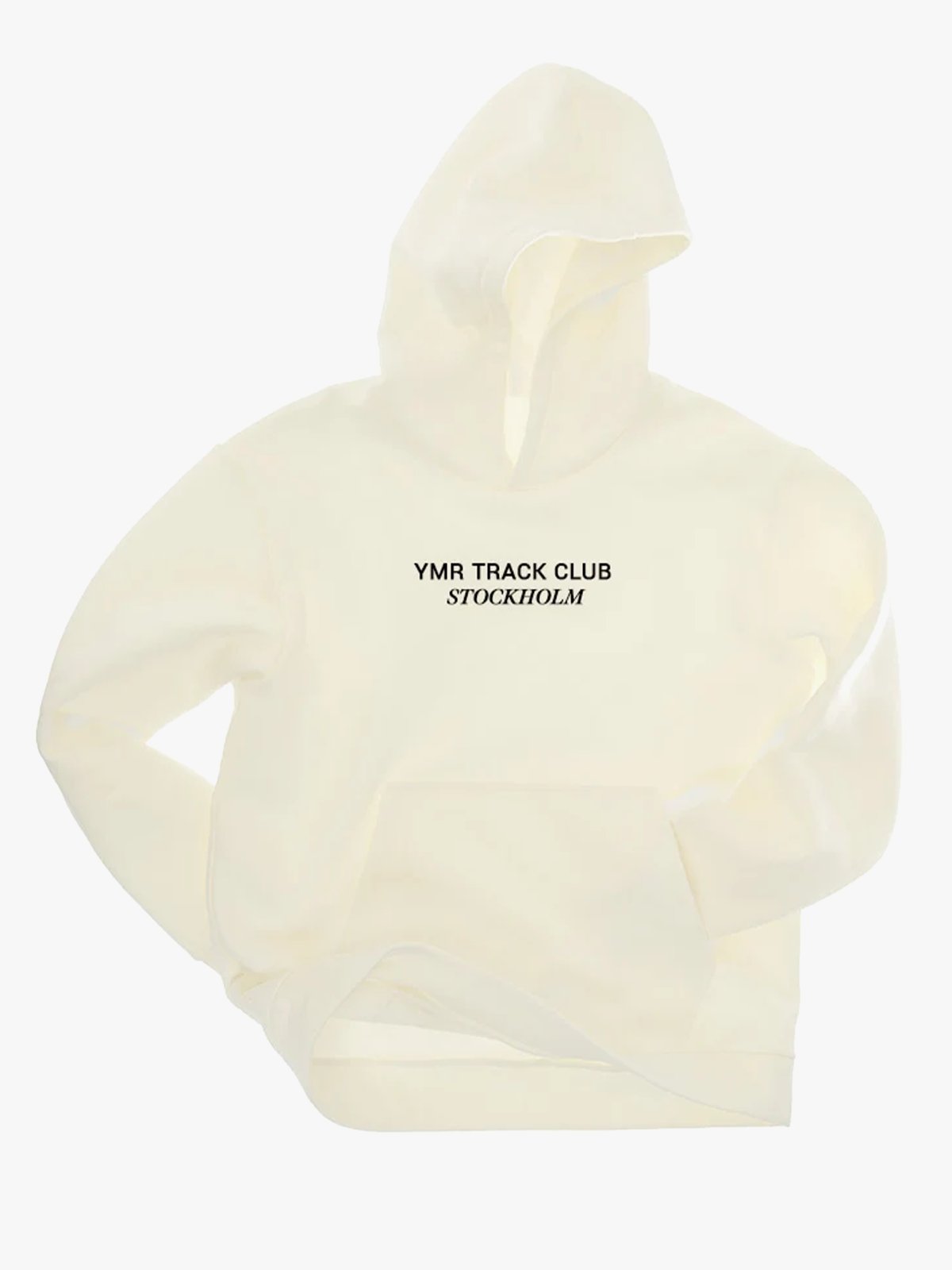 YMR Track Club Sandhamn Unisex Hoodie Off White