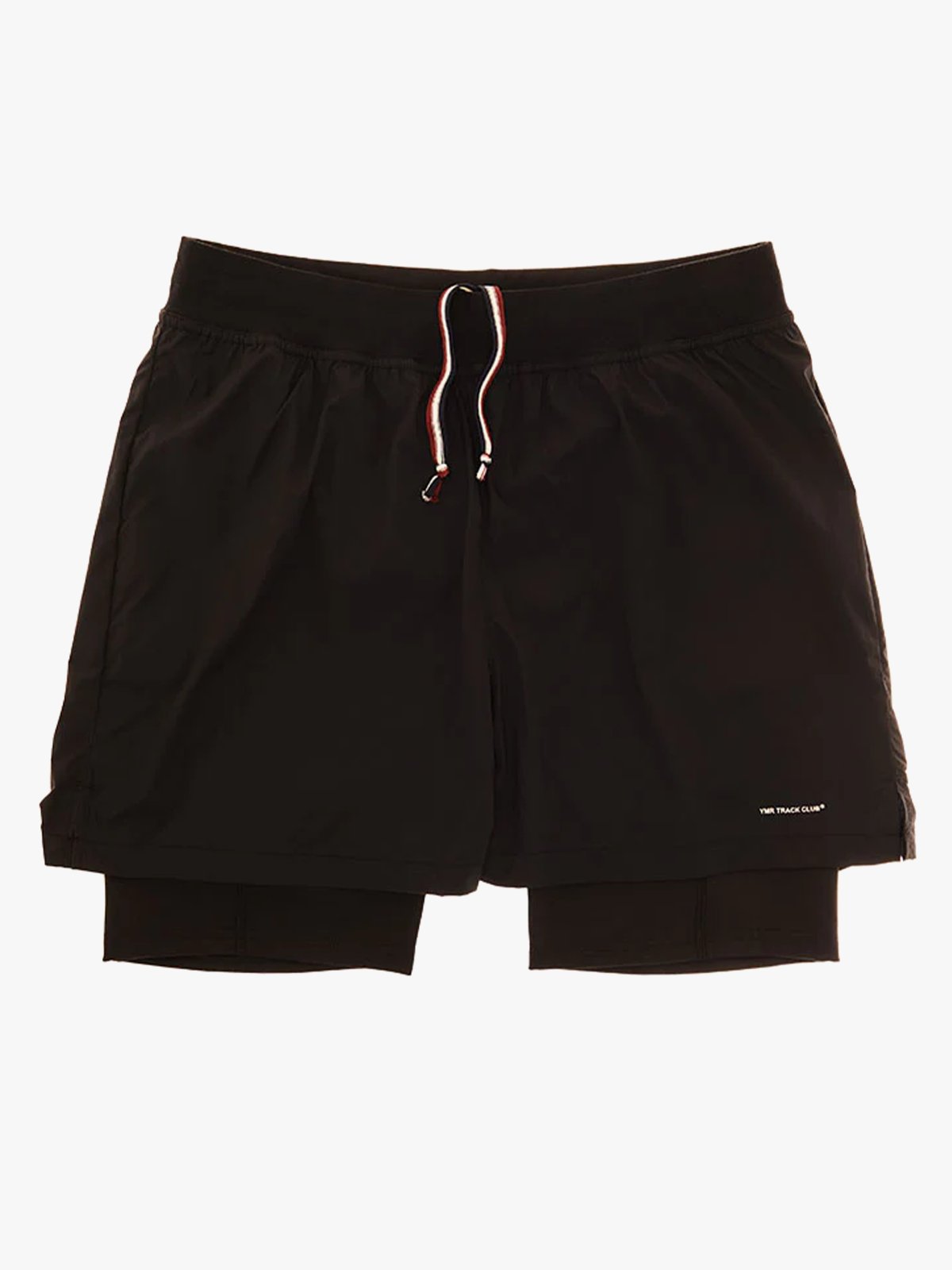 YMR Track Club Stockholm Men's 2-in-1 Shorts Black