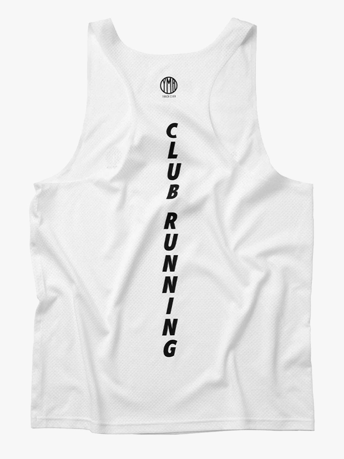 YMR Track Club Stockholm Men's Speed Singlet White