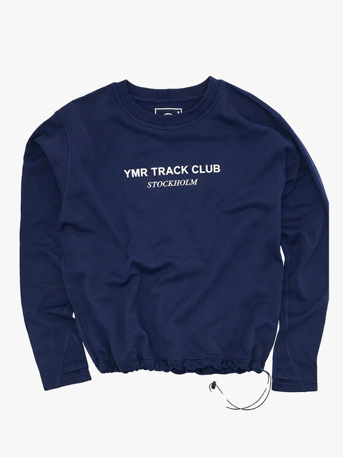 YMR Track Club Stockholm Ladies Thermal Sweatshirt Blå
