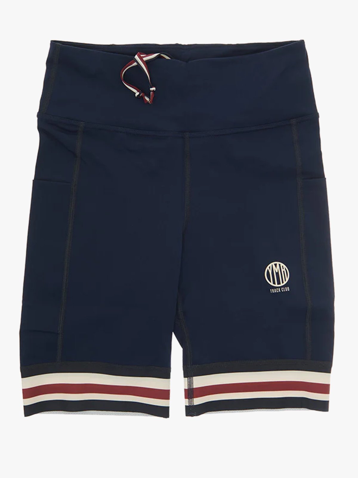 YMR Track Club Utö Ladies Mid Tights Navy / Burgundy