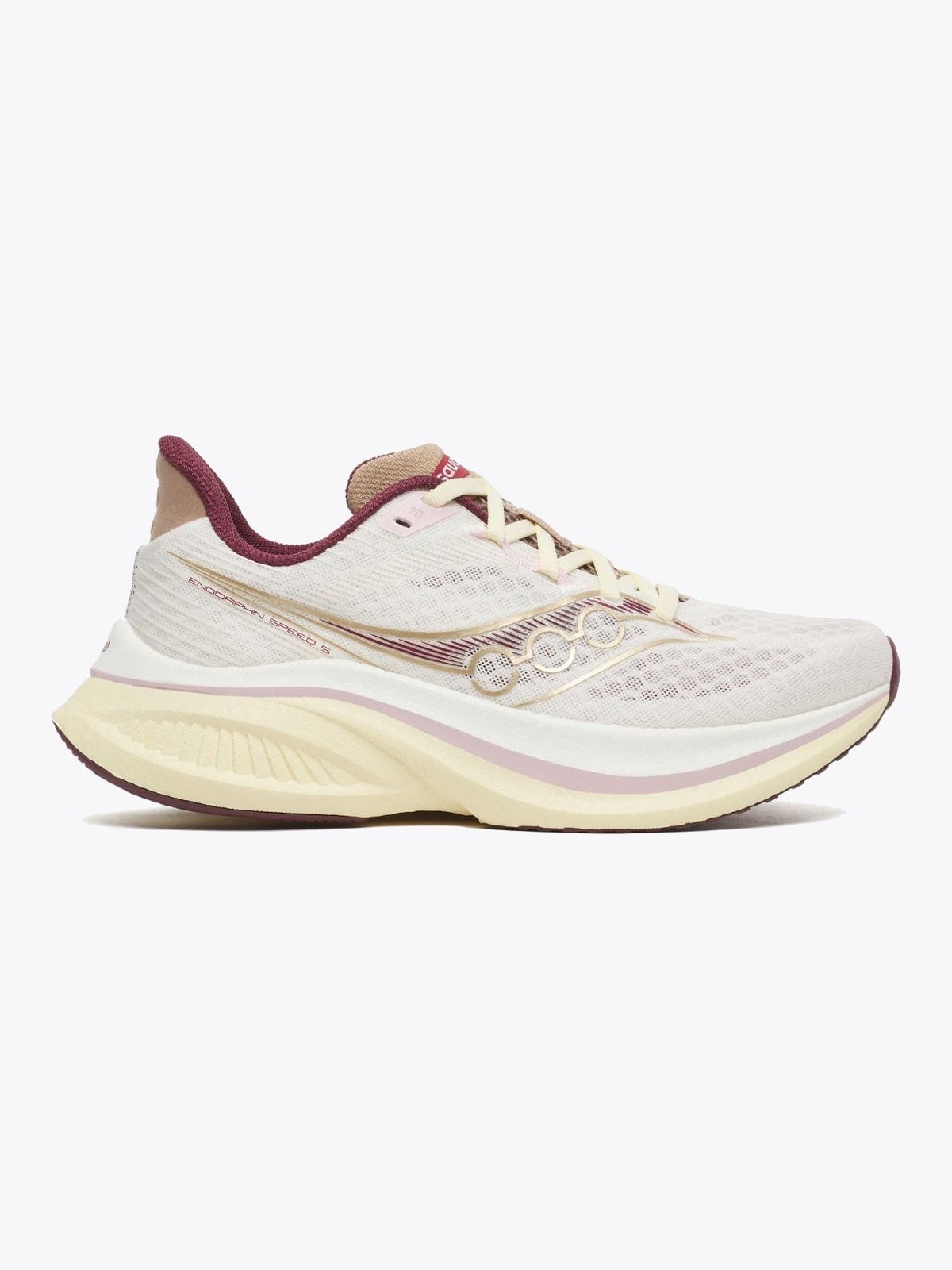 Saucony Endorphin Speed 5 Ivory / Maroon