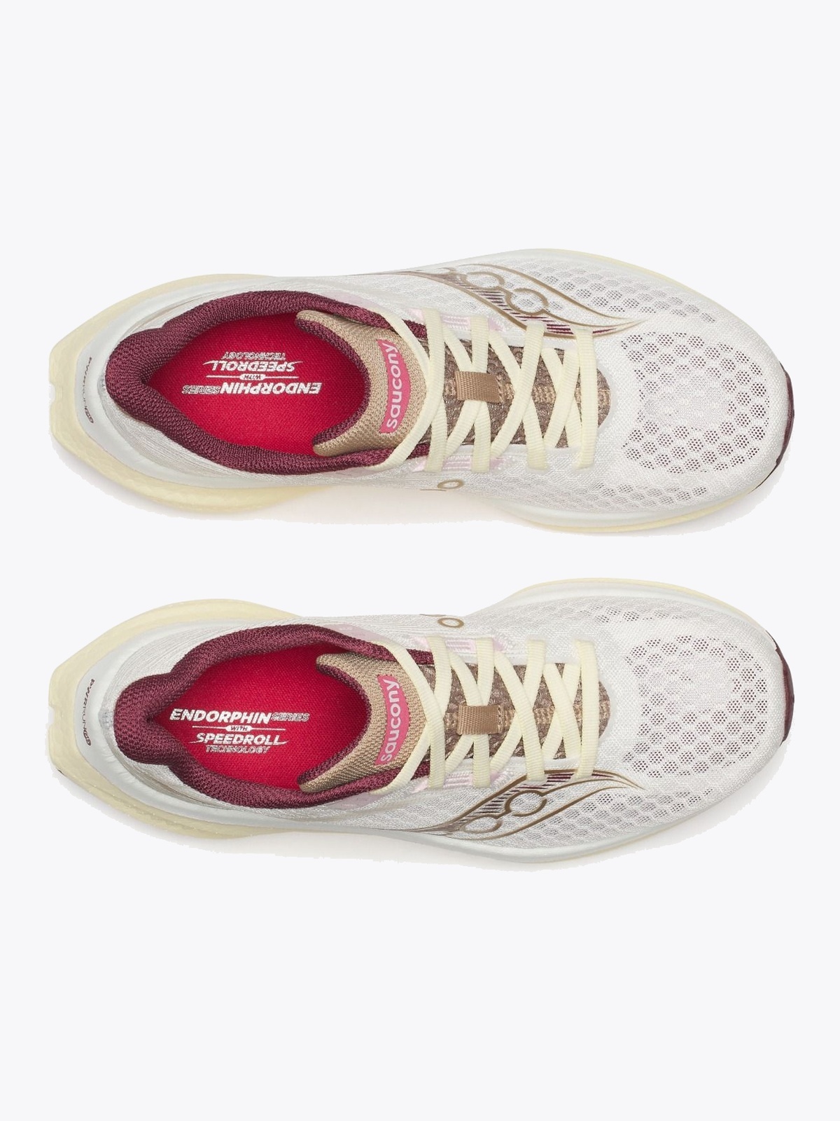 Saucony Endorphin Speed 5 Ivory / Maroon