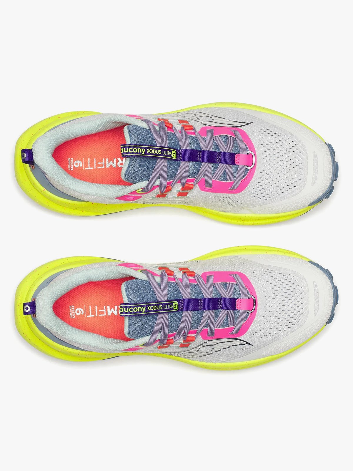 Saucony Xodus Ultra 4 White / Citron