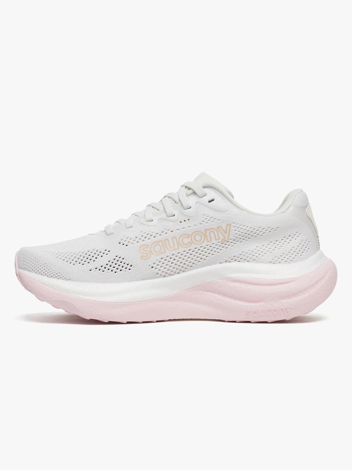 Saucony Ride 19 Wide White / Silk