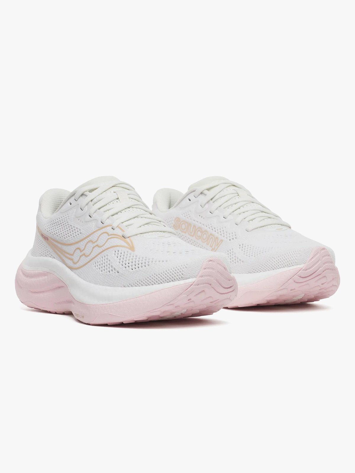 Saucony Ride 19 Wide White / Silk