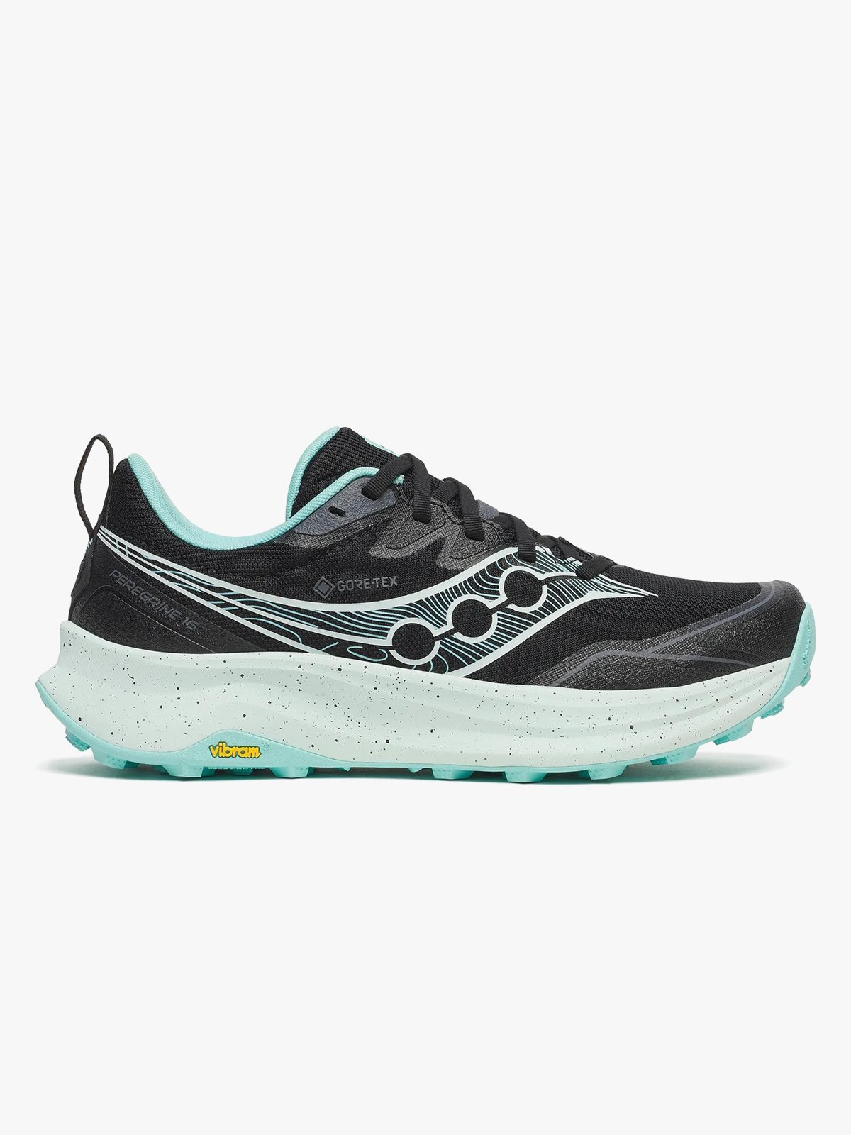 Saucony Peregrine 16 GTX Black / Aqua