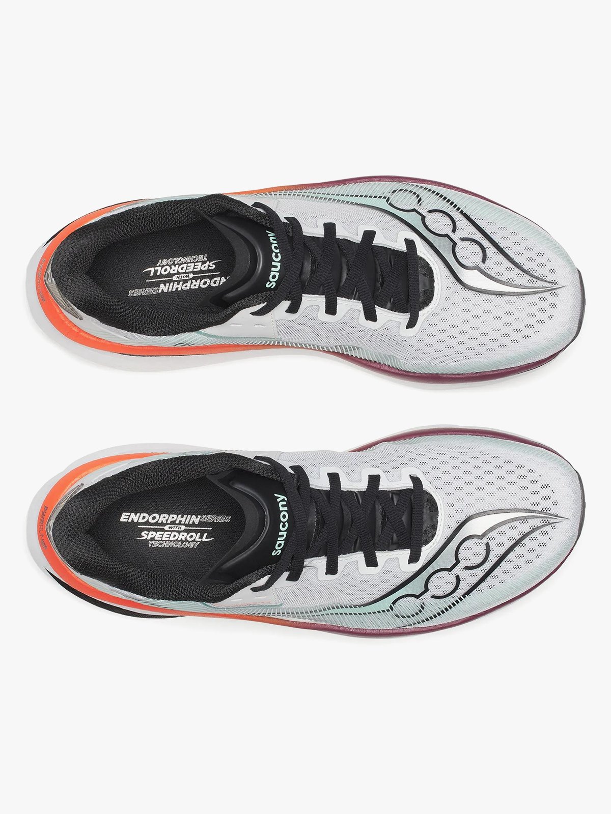 Saucony Endorphin Azura White / Crimson