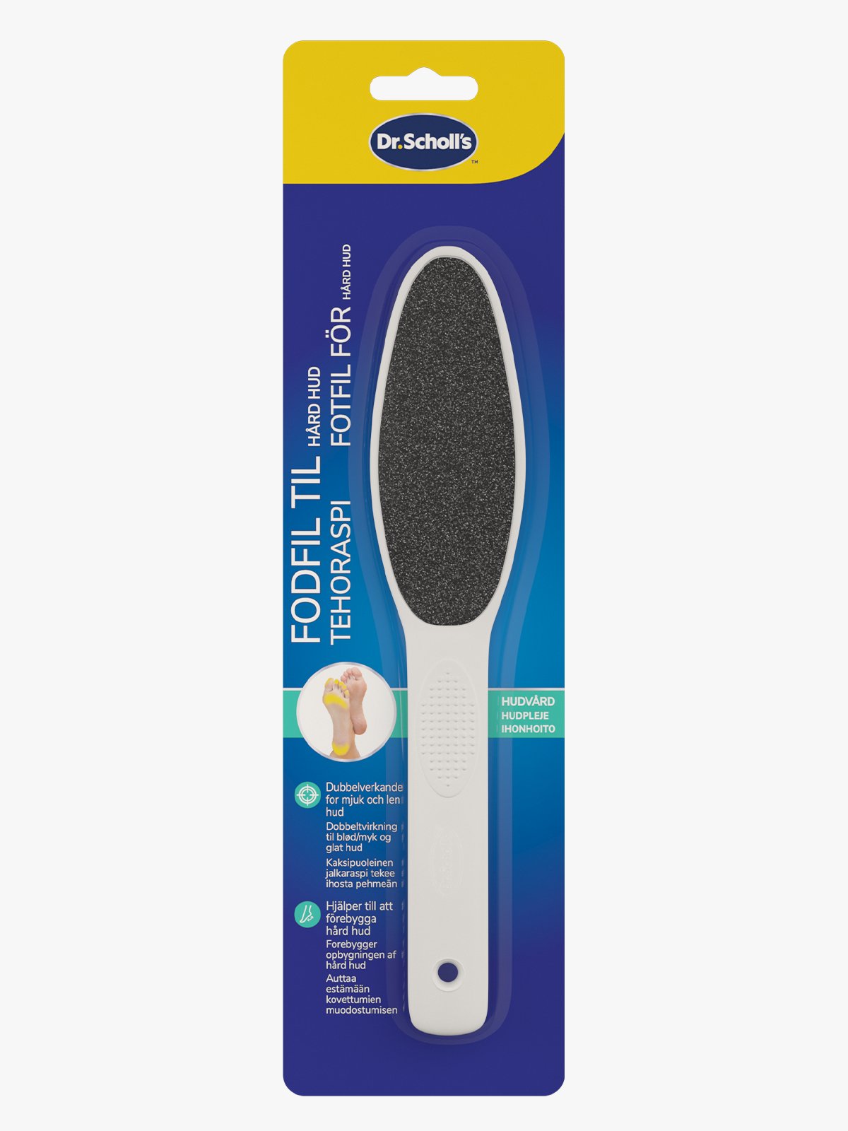 Scholl Fotfil Carborundum Flerfarget