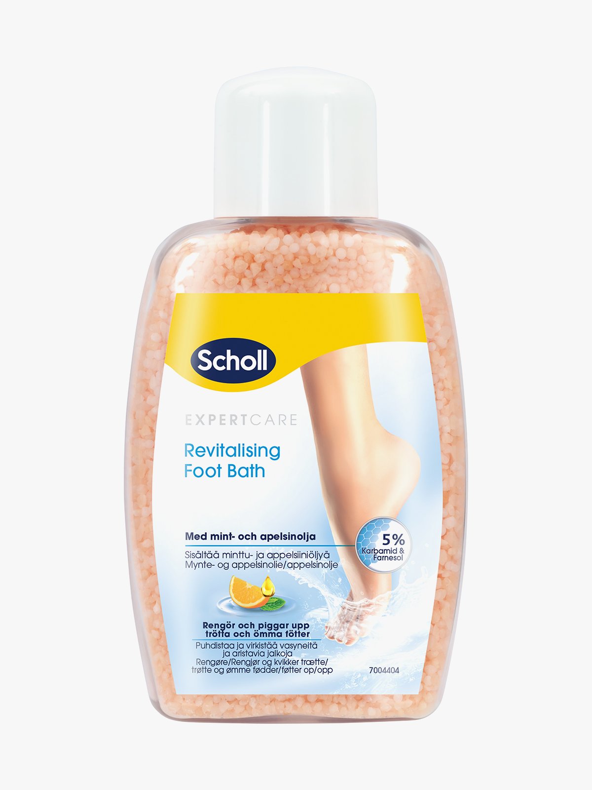 Scholl Revitaliserende Fotbad 75ml Flerfarget
