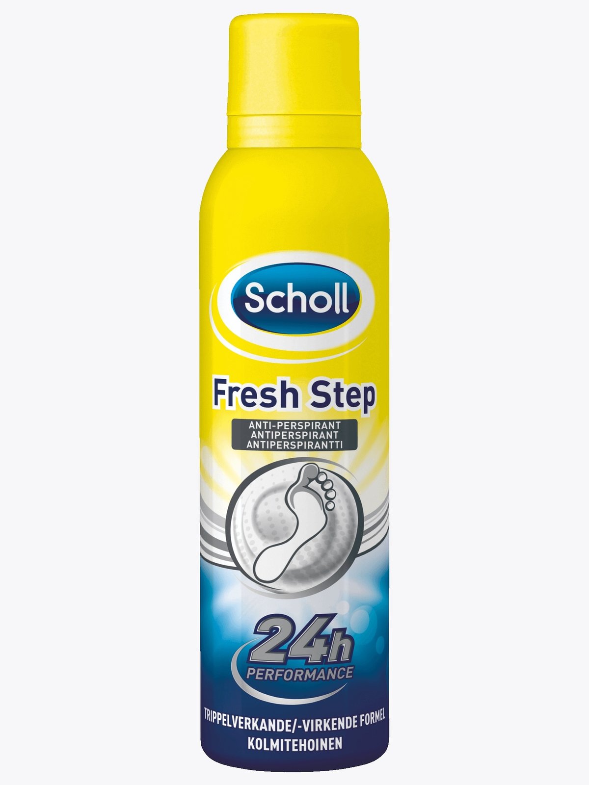 Scholl Fotspray Revitaliserende Fresh Step 150 ml Flerfarget