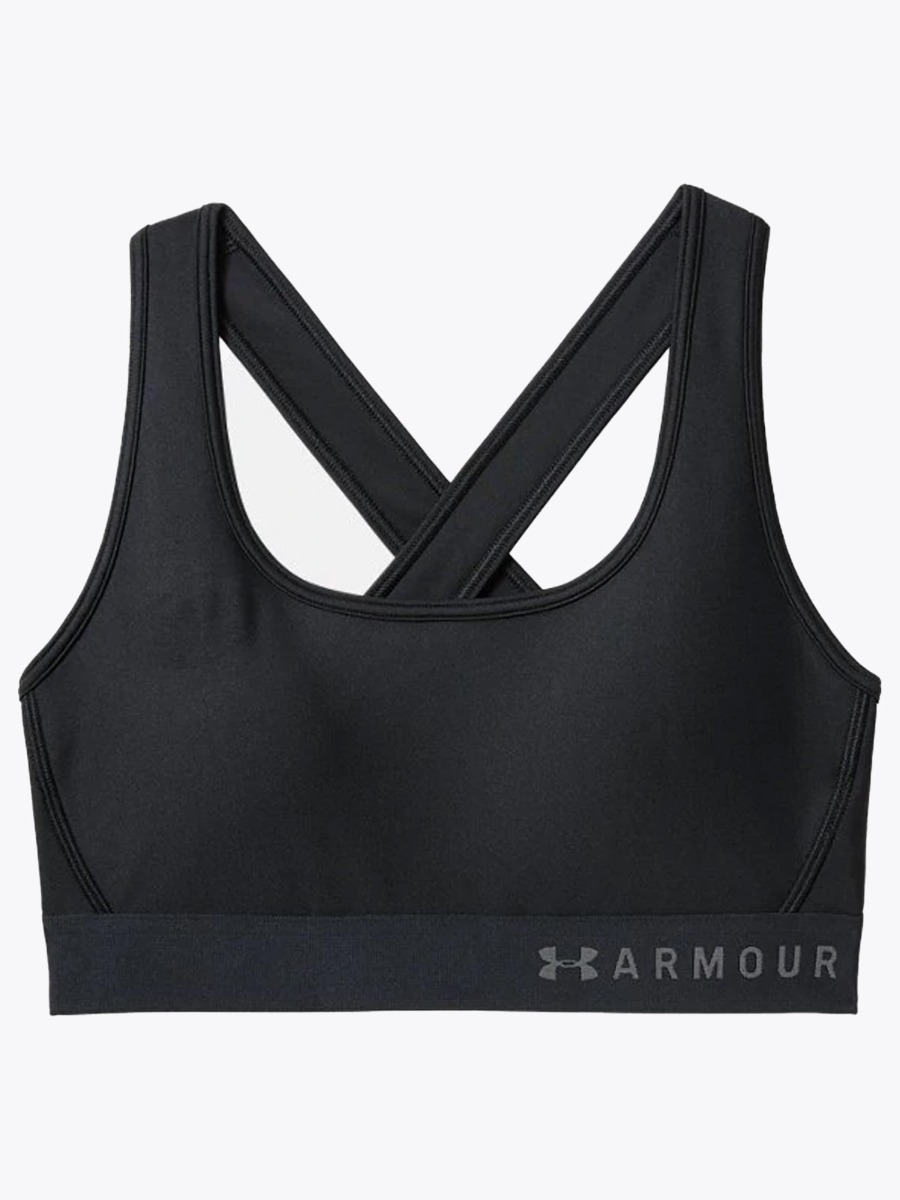 Under Armour Mid Crossback Bra Black