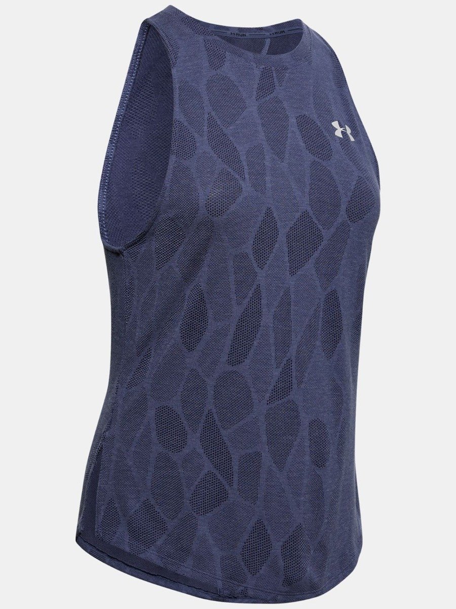 Under Armour Streaker 2.0 Shift Tank Blue Ink