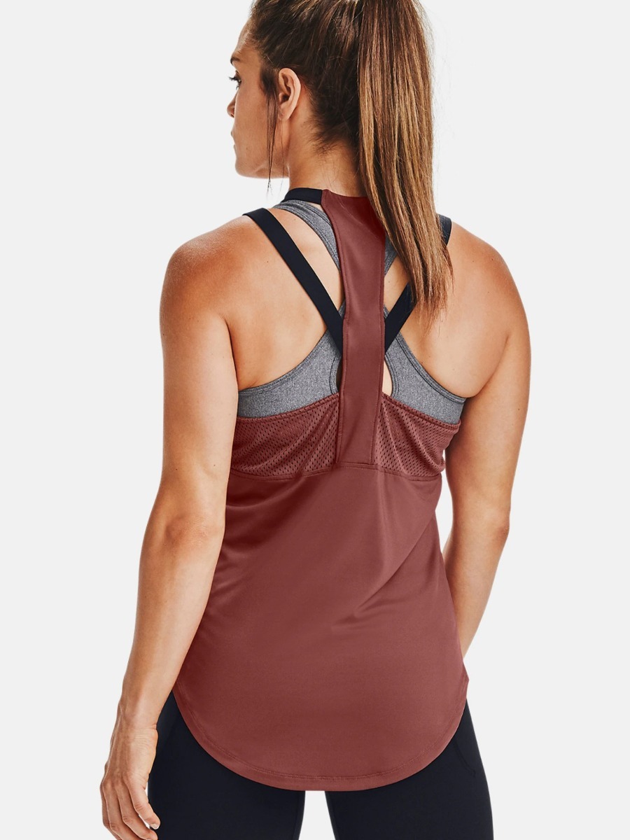 Under Armour Armour Sport 2-Strap Tank Cinna Red/ Black