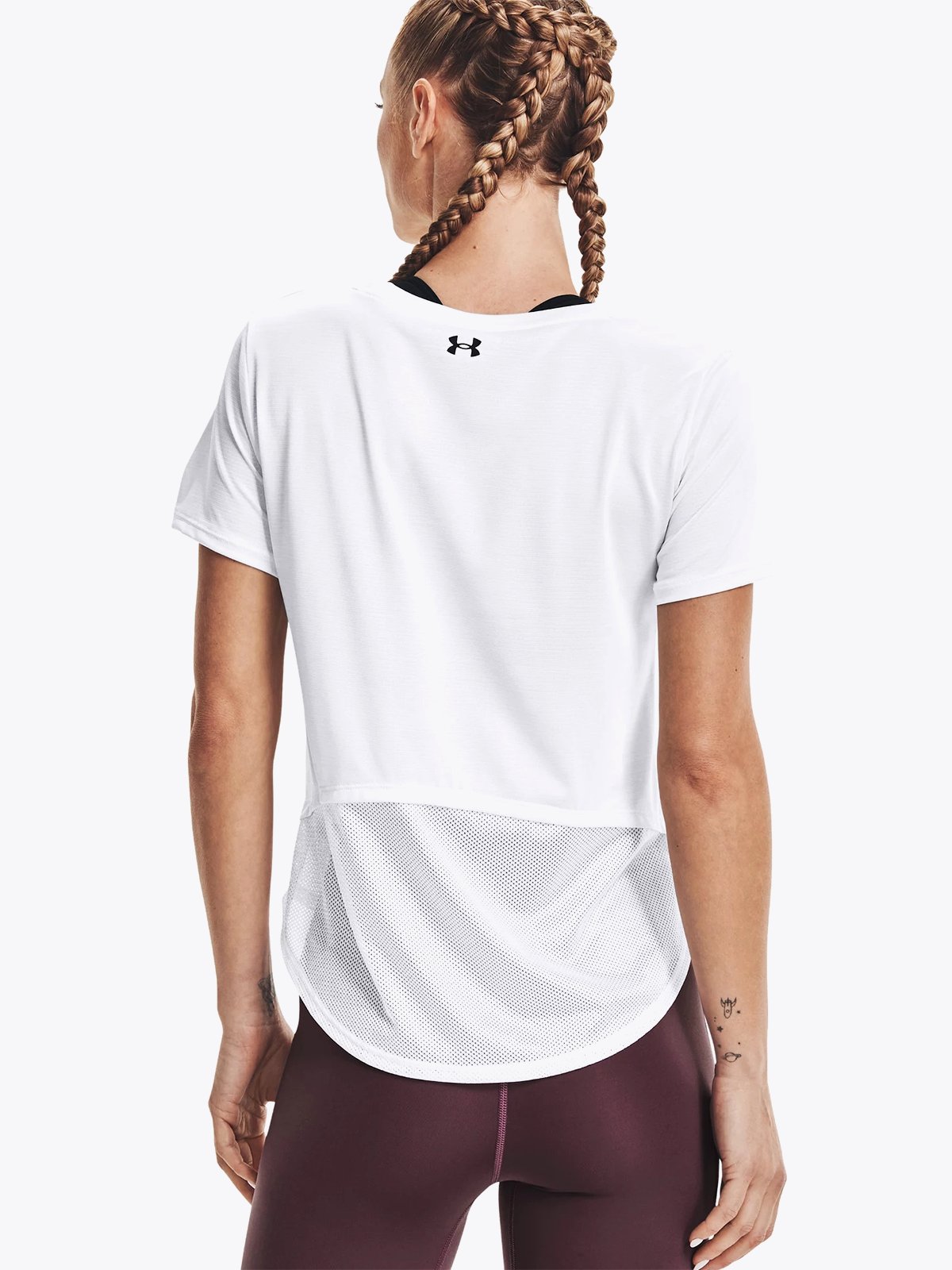 Under Armour Tech Vent Short Sleeve White / Black