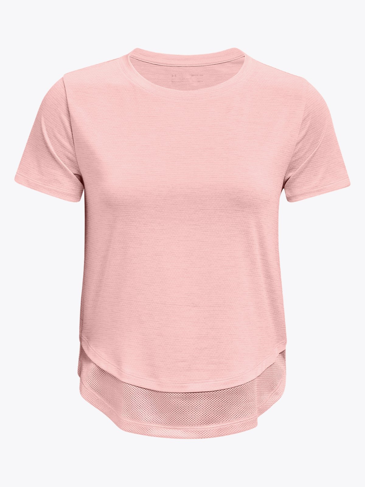 Under Armour Tech Vent Short Sleeve Retro Pink / White