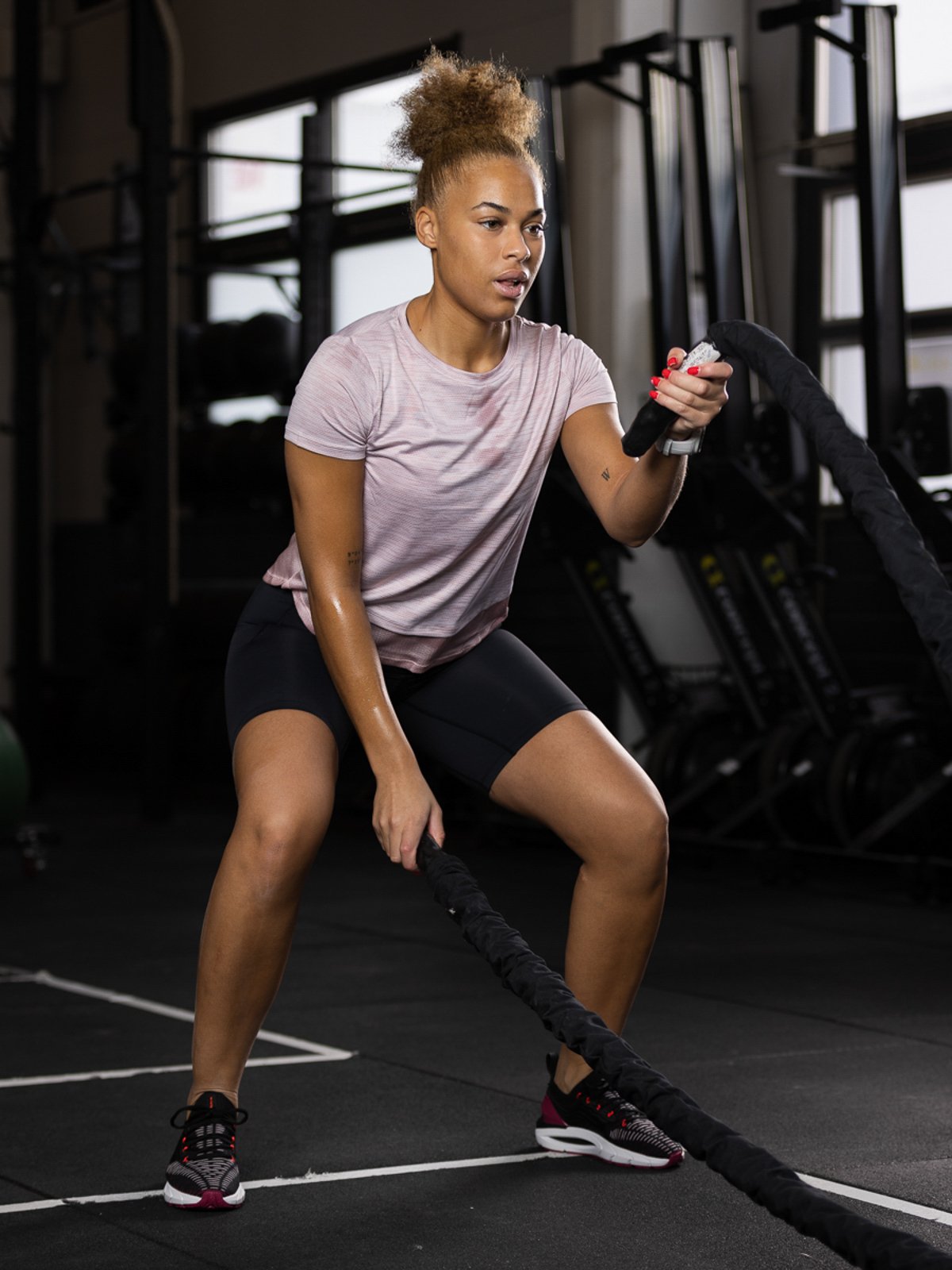 Under Armour Tech Vent Short Sleeve Retro Pink / White