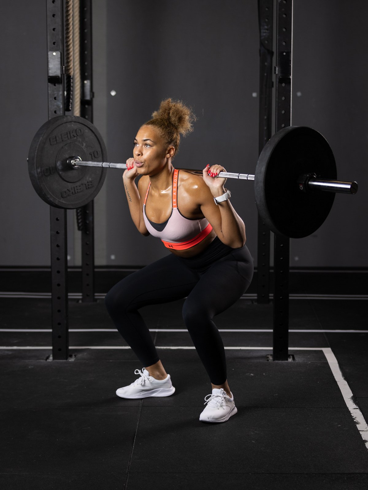 Under Armour Meridian Ankle Leg Black / Metallic Silver