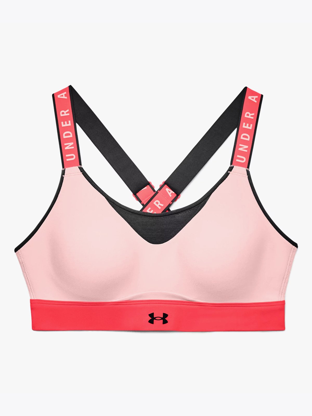 Under Armour Infinity High Bra Blocked Retro Pink / Beta