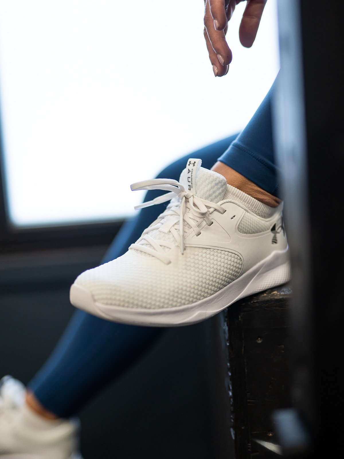 Under Armour Charged Aurora 2 White / Metallic Warm Silver