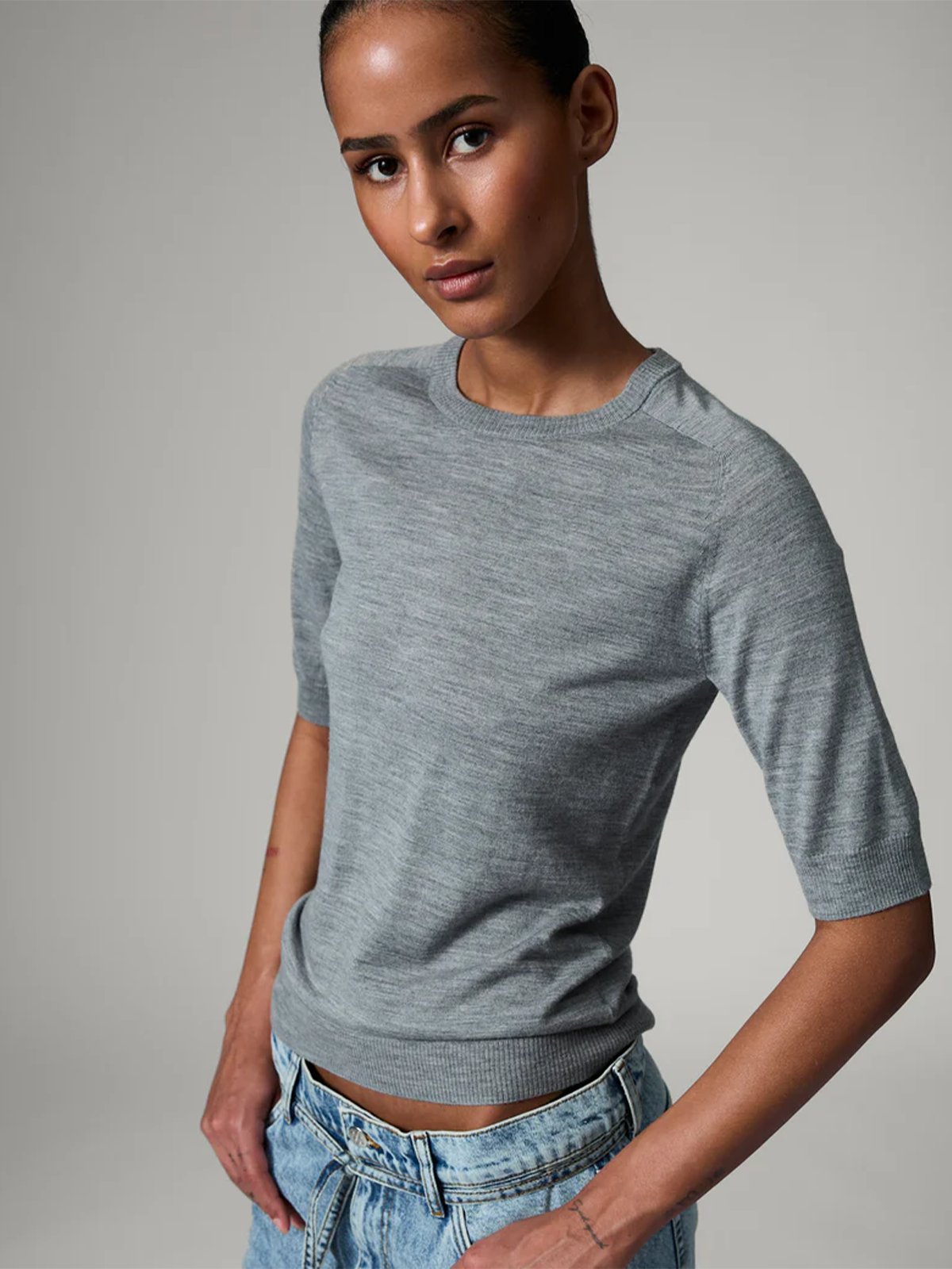 DAY BIRGER ét Mikkelsen Carolina Medium Grey Melange