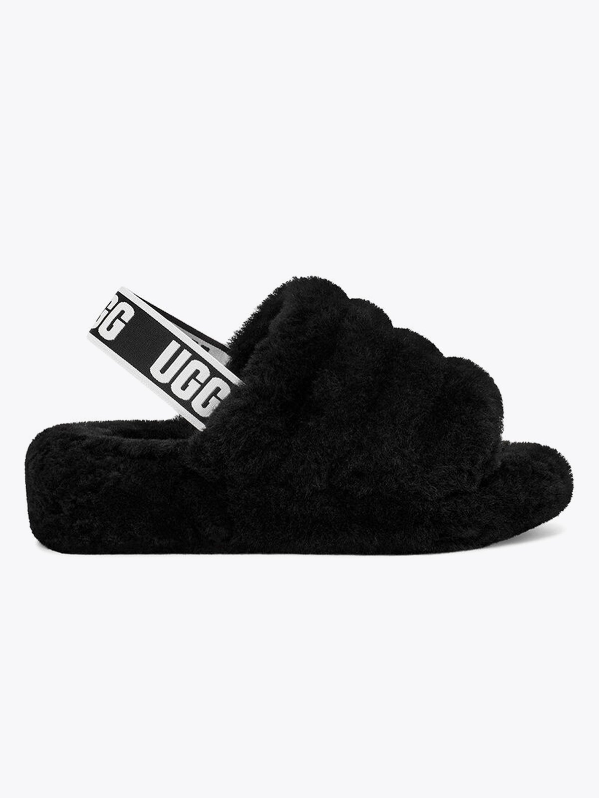 UGG Fluff Yeah Slide Black