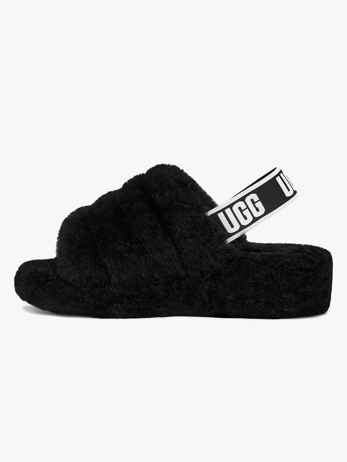 UGG Fluff Yeah Slide Black