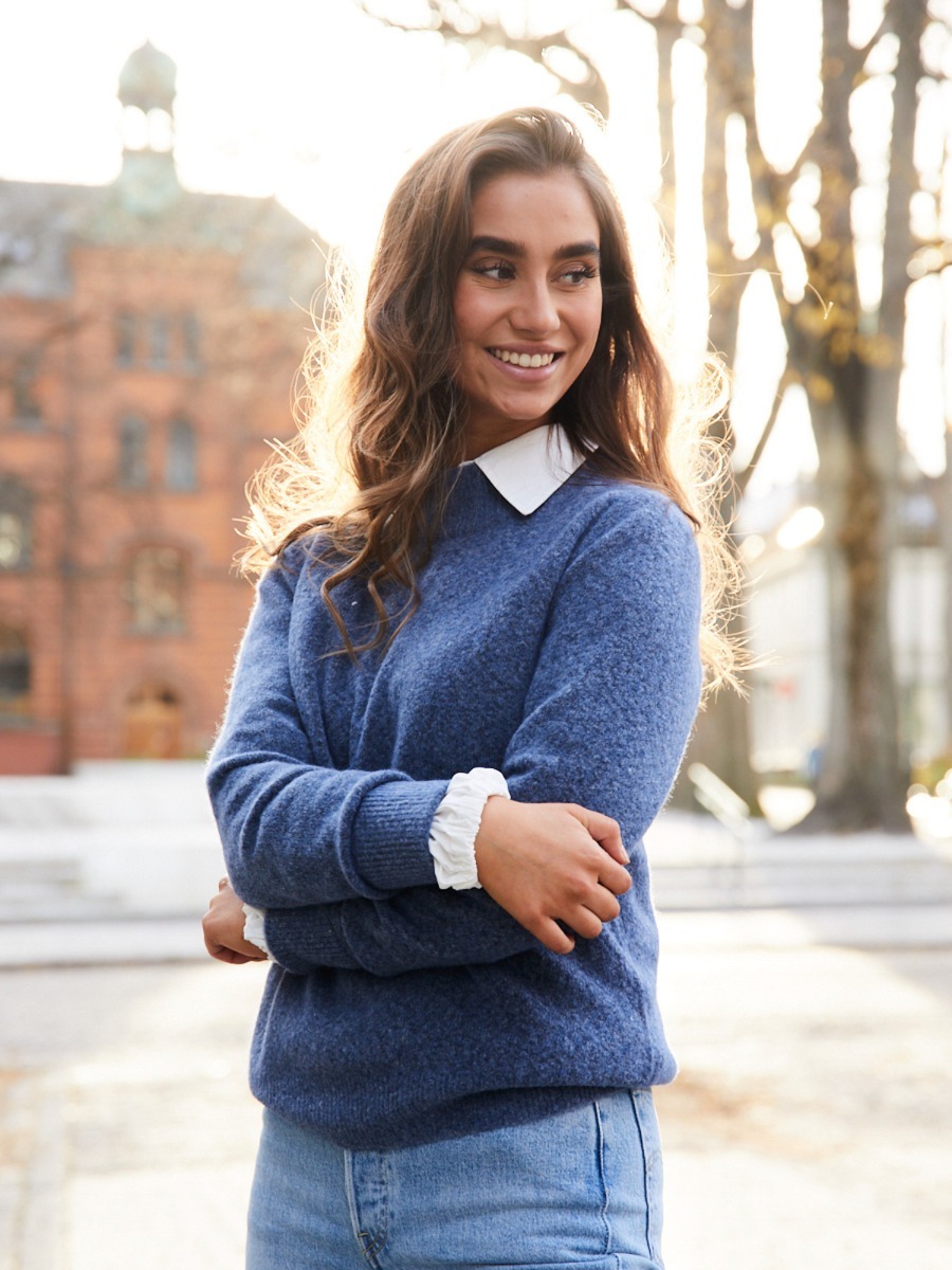 Urban Pioneers Nichelle Wool Sweater Denim