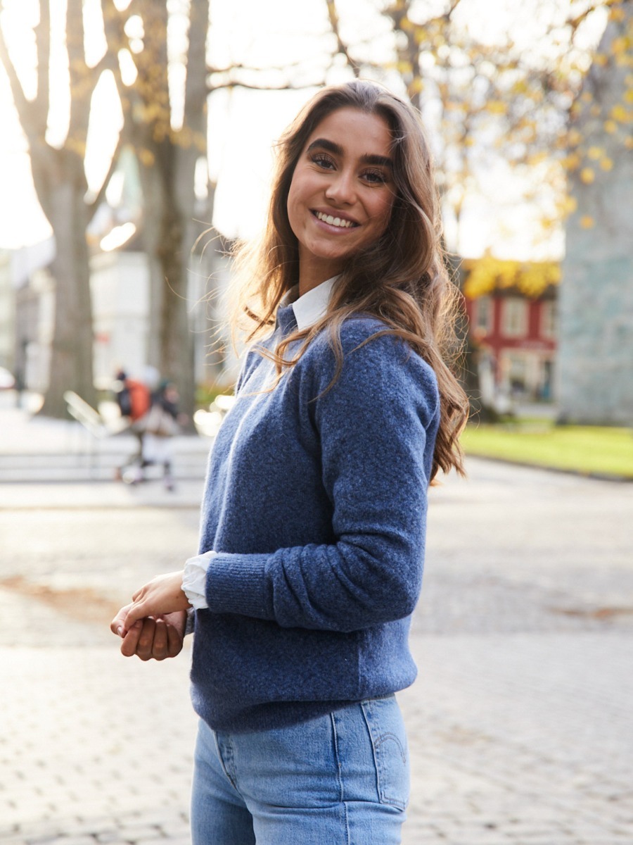 Urban Pioneers Nichelle Wool Sweater Denim