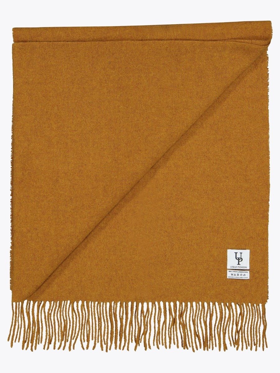 Urban Pioneers Bea Wool Scarf Bone Brown