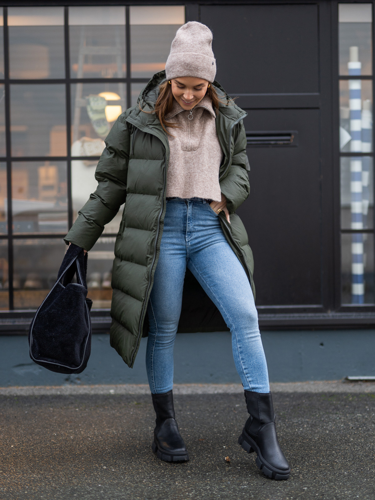 Urban Pioneers Wanda Beanie Latte Melange