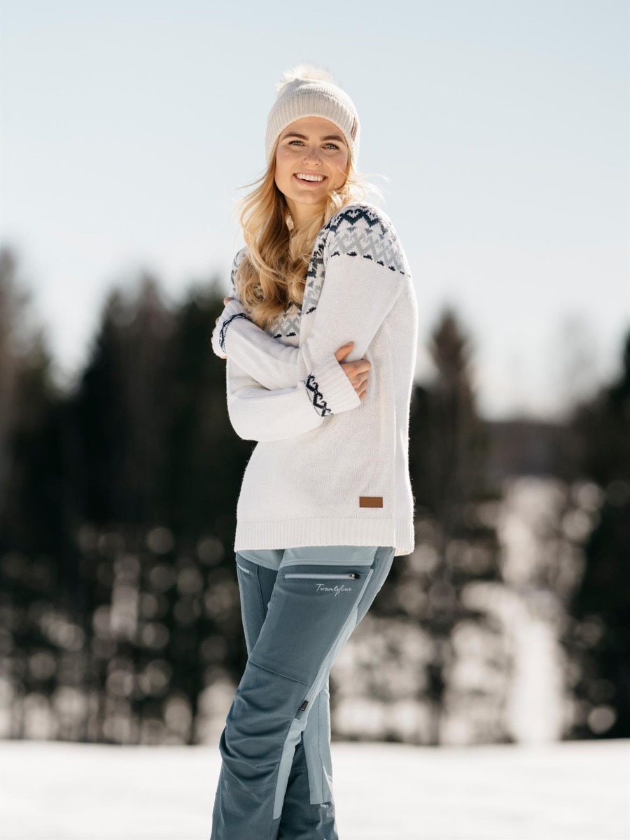 Twentyfour Finse Ullgenser Hvit