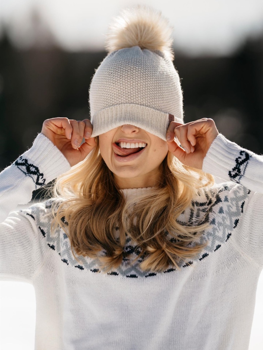 Twentyfour Finse Ullgenser Hvit