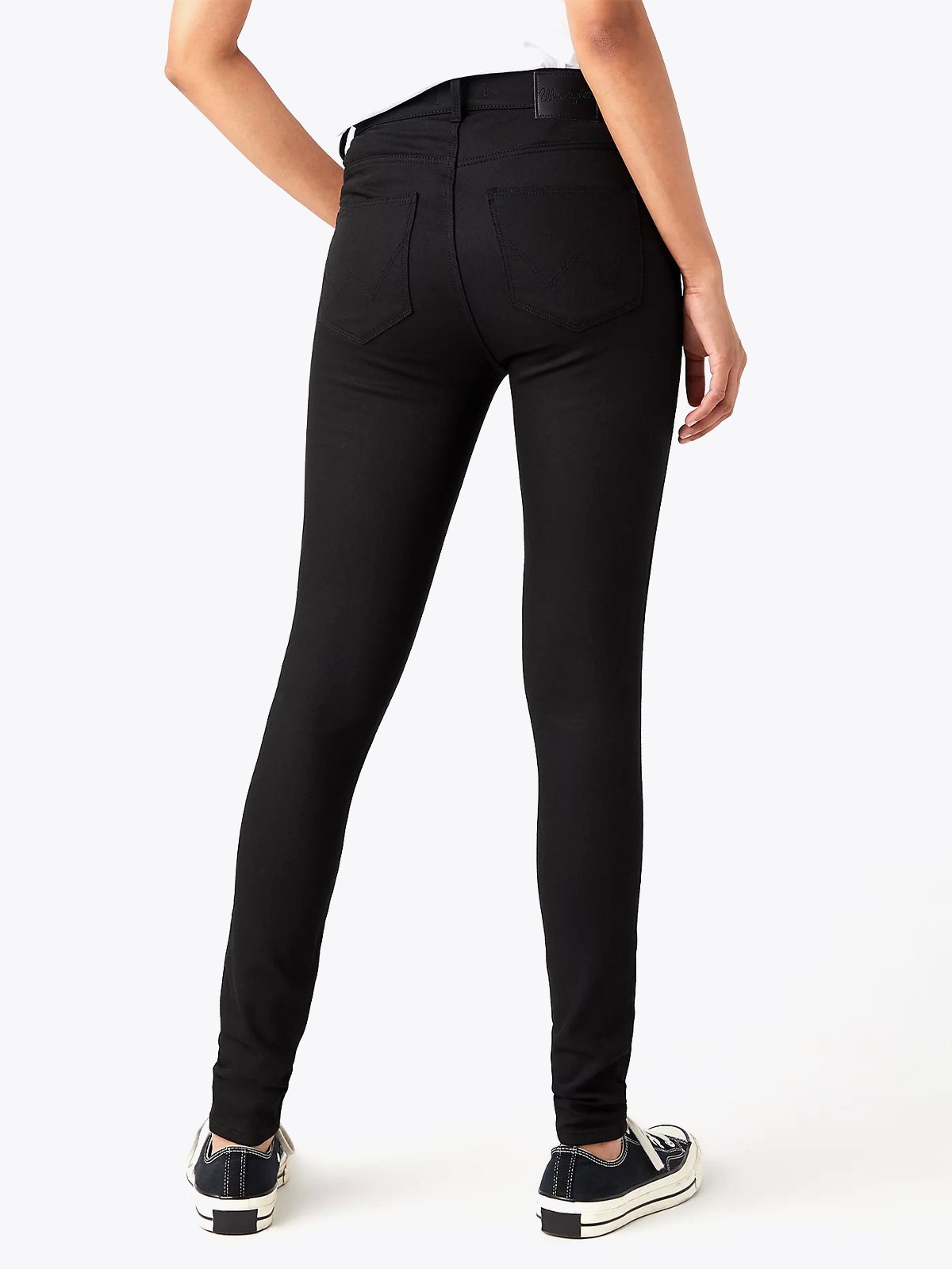 Wrangler High Rise Skinny Future Black