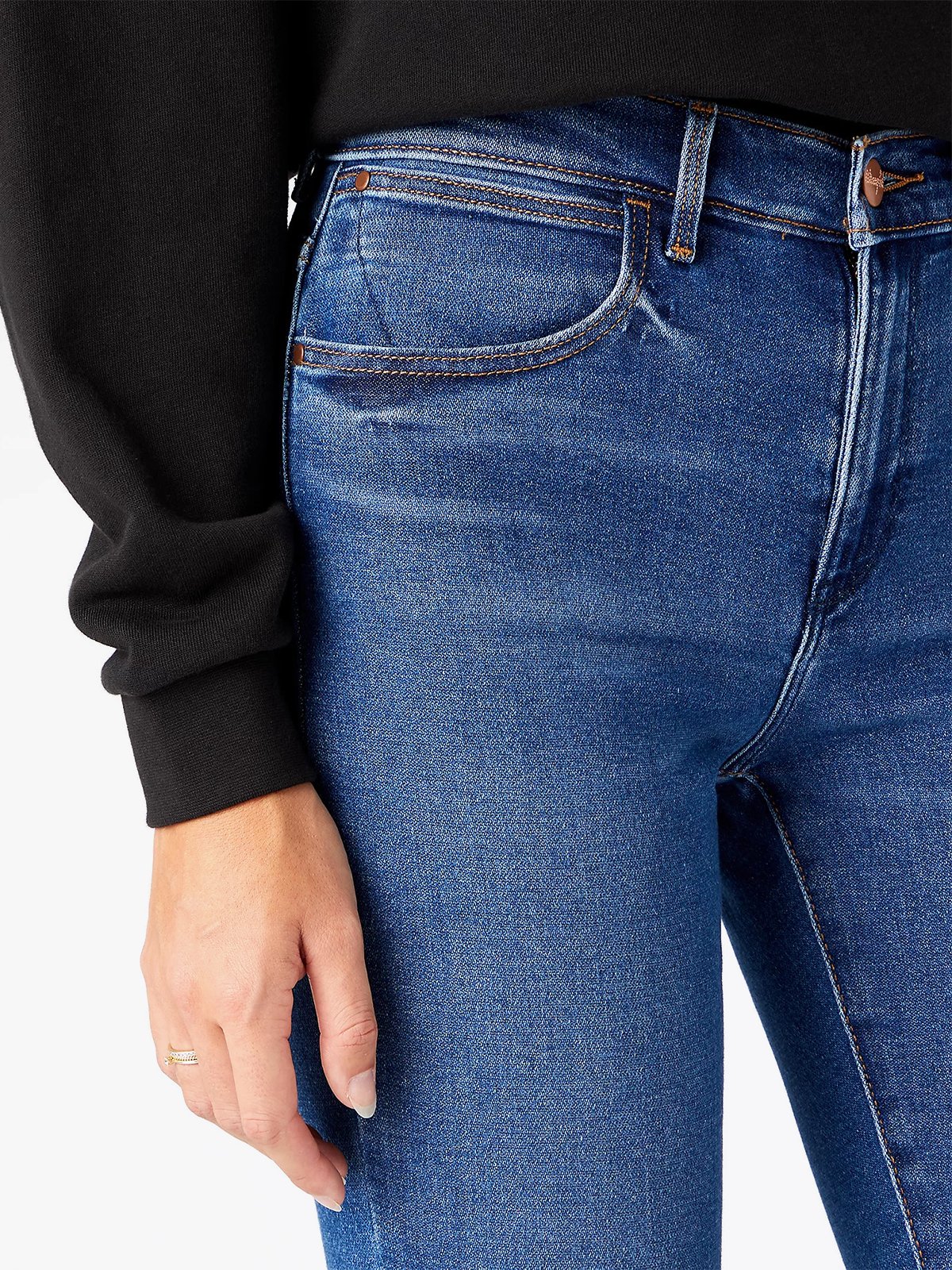 Wrangler High Rise Skinny Camellia