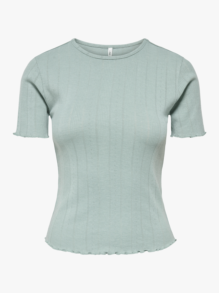 Only Onlelina S/S O-Neck Short Top Jrs T-Shirt Donna