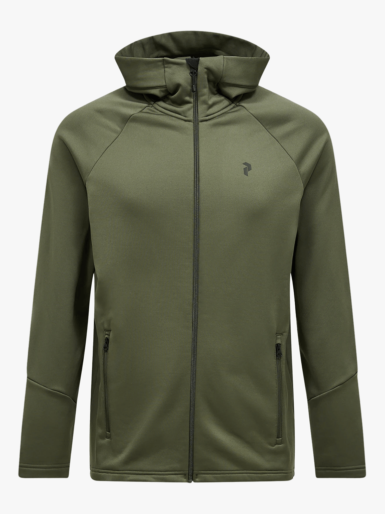Peak Performance Rider Essentials Zip Hood - Lys blå | Getinspired.no